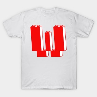 THE LETTER W, Customize My Minifig T-Shirt